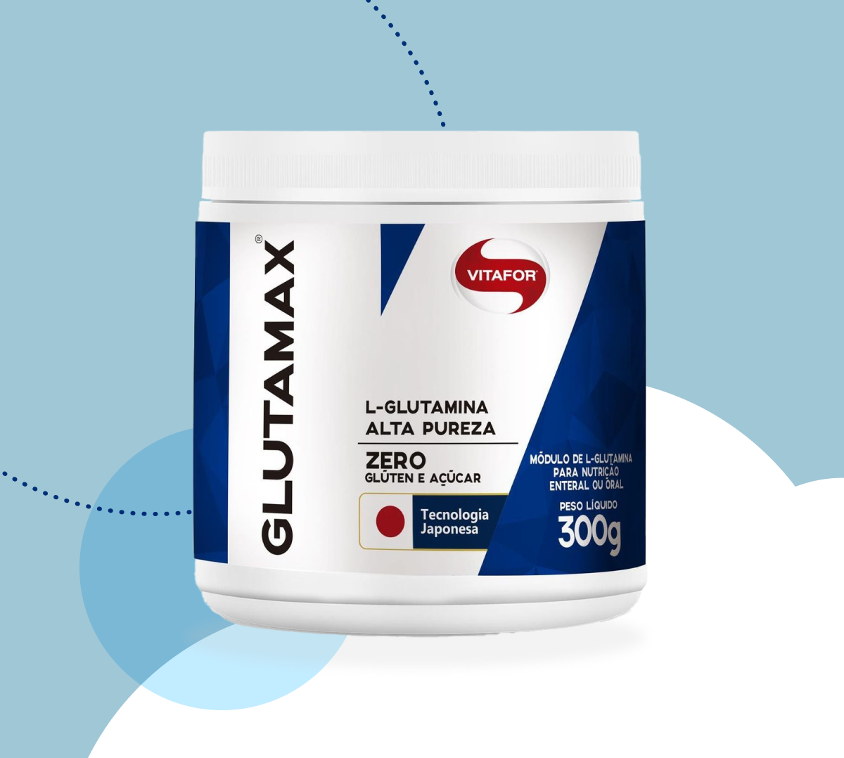 Glutamax: 100% L-Glutamina pura e isolada