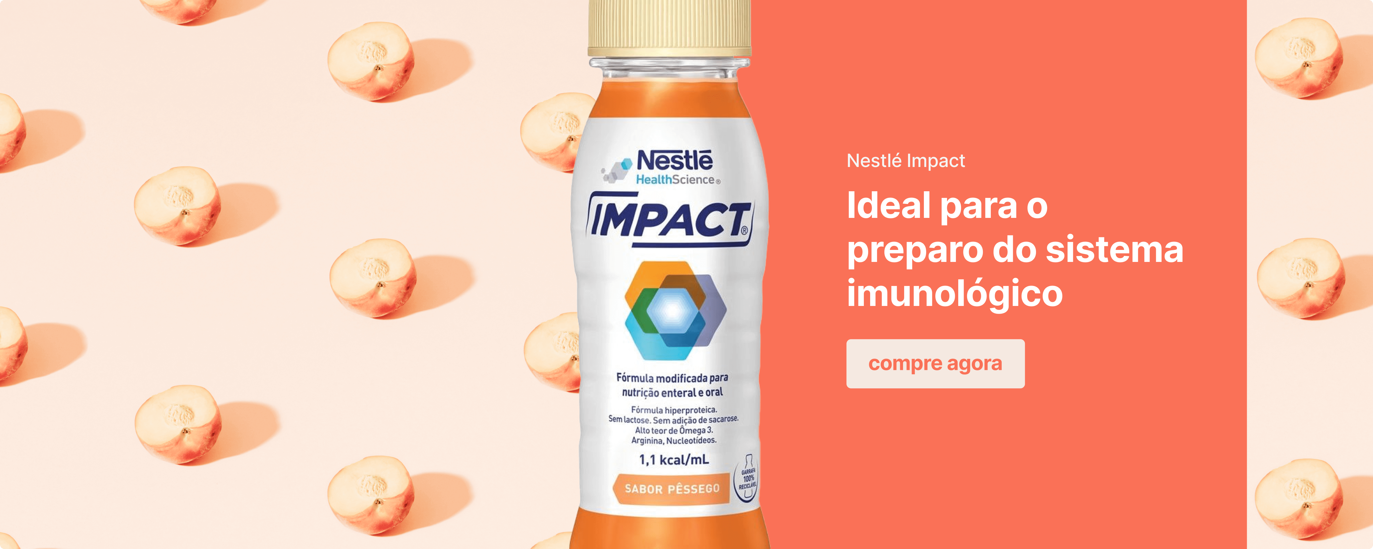 Impact Pêssego - 200ml